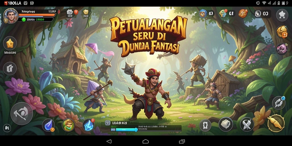 Tampilan gameplay <strong>11BOLA</strong> yang menawan dan menantang di dunia RPG.