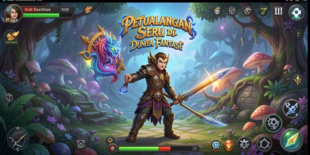 Gameplay mendebarkan di dunia petualangan 9ZK