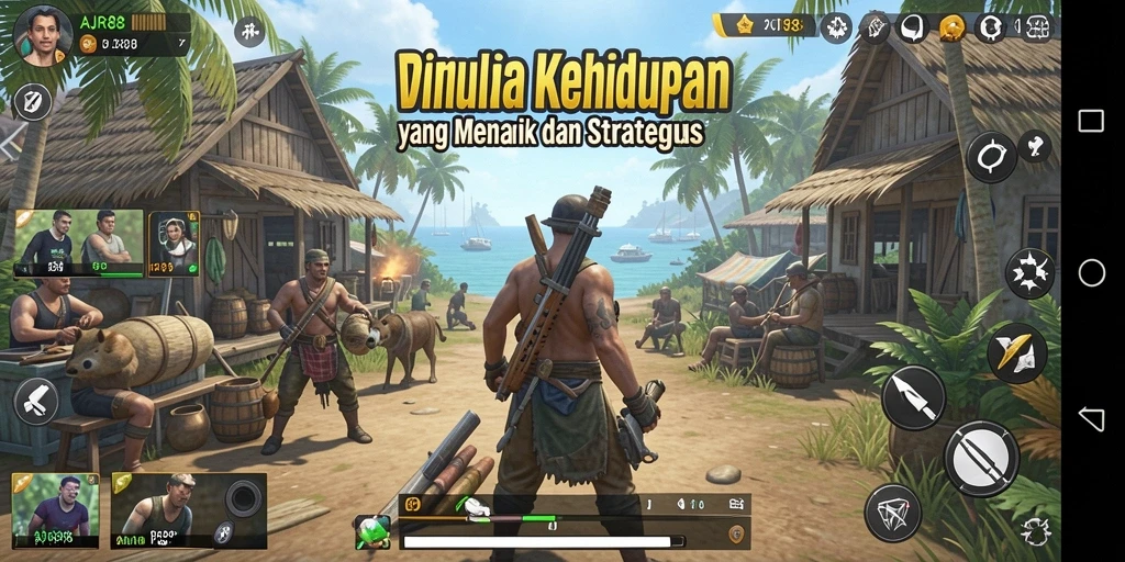 Gameplay AJR88 yang menarik dengan simulator strategi.