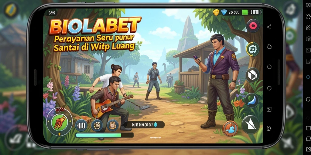 Tampilan gameplay seru dan menghibur di BIOLABET.