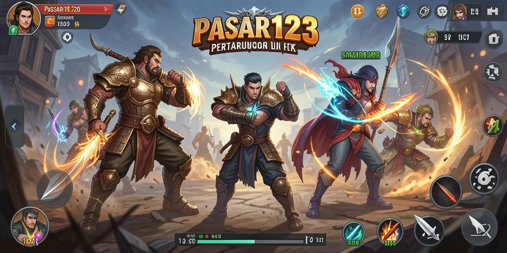 Tangkap momen pertarungan seru di PASAR123 dengan grafis menawan.