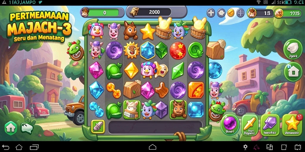 Tampilan menarik dari gameplay RAJAMPO yang mengasyikkan.