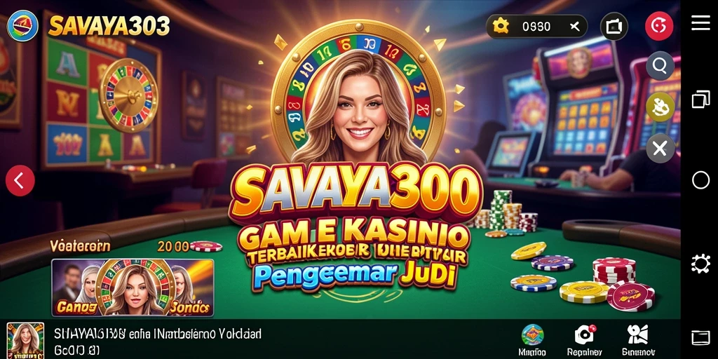 Screenshot SAVAYA303 menunjukkan gameplay yang seru dan mengasyikkan.